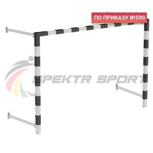 Купить Ворота мини-футбольные складные без сетки 2х3х0,5 м. (к-кт) в Омутнинске 