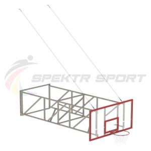Купить Ферма 2,8 м. для баскетбольного щита 1800х1050 из оргстекла в Омутнинске 
