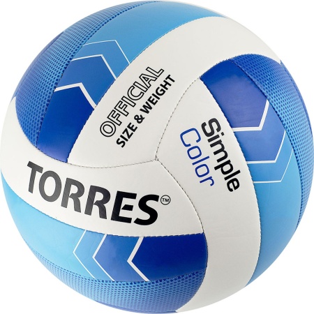 Купить Мяч волейбольный Torres Simple Color любительский р.5 в Омутнинске 